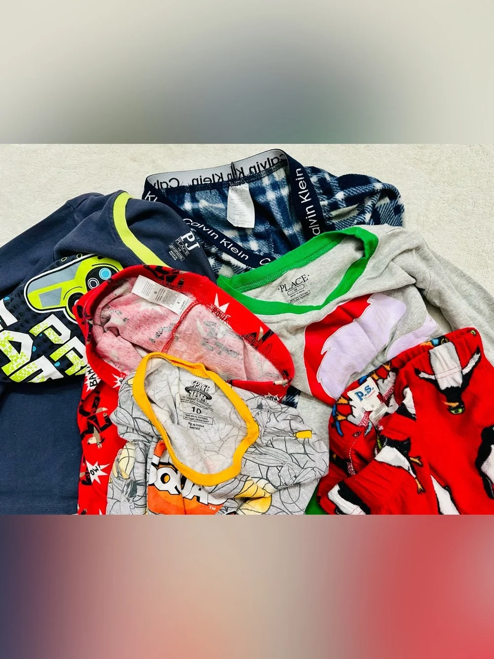 Lot Boys Pajamas Sets Size 8/10 Years Excellent Condition